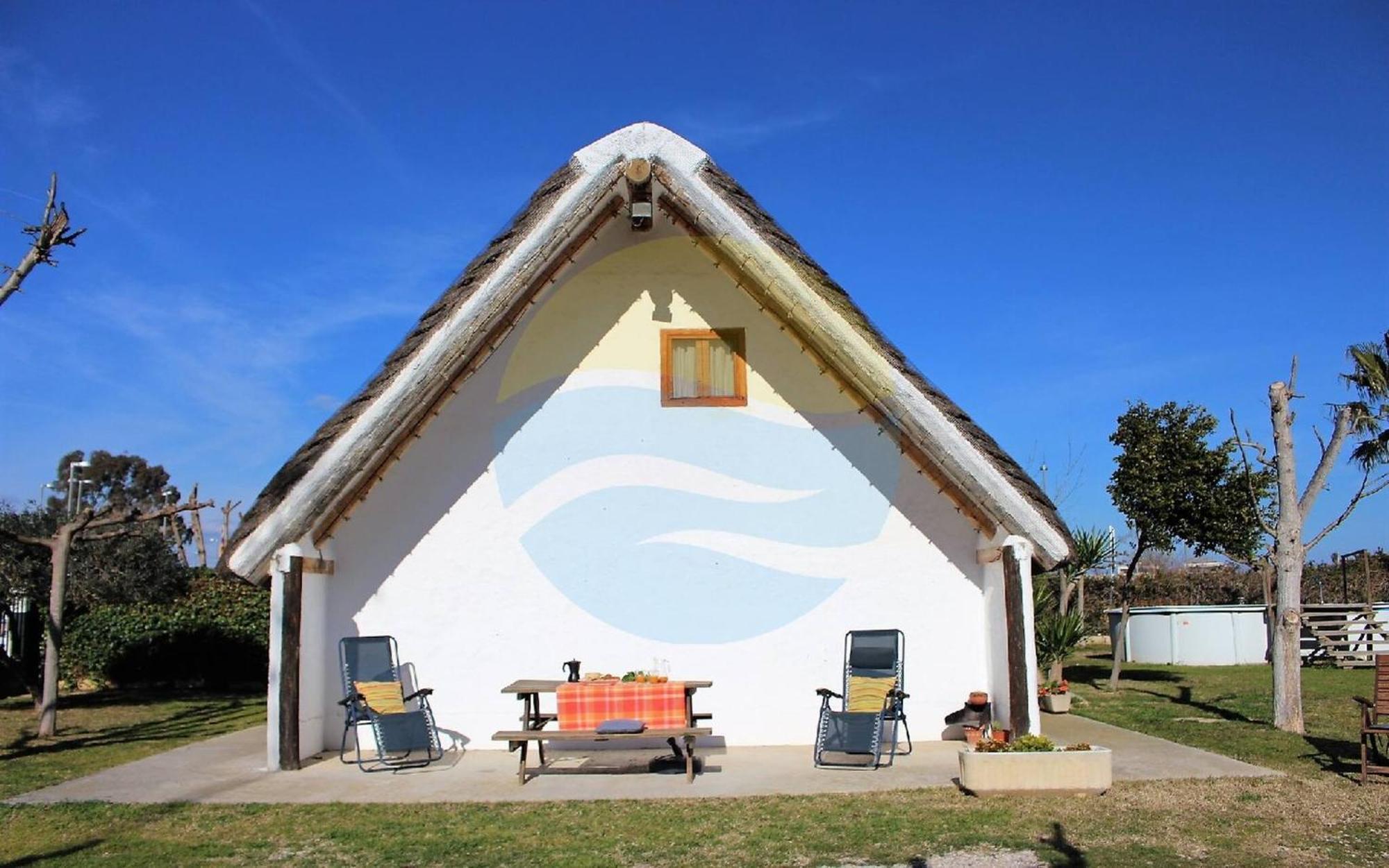 Вилла Barraca Tipica Del Delta, Con Piscina, Jardin Y Barbacoa - Deltavacaciones Сан-Жауме-де-Энвежа Экстерьер фото