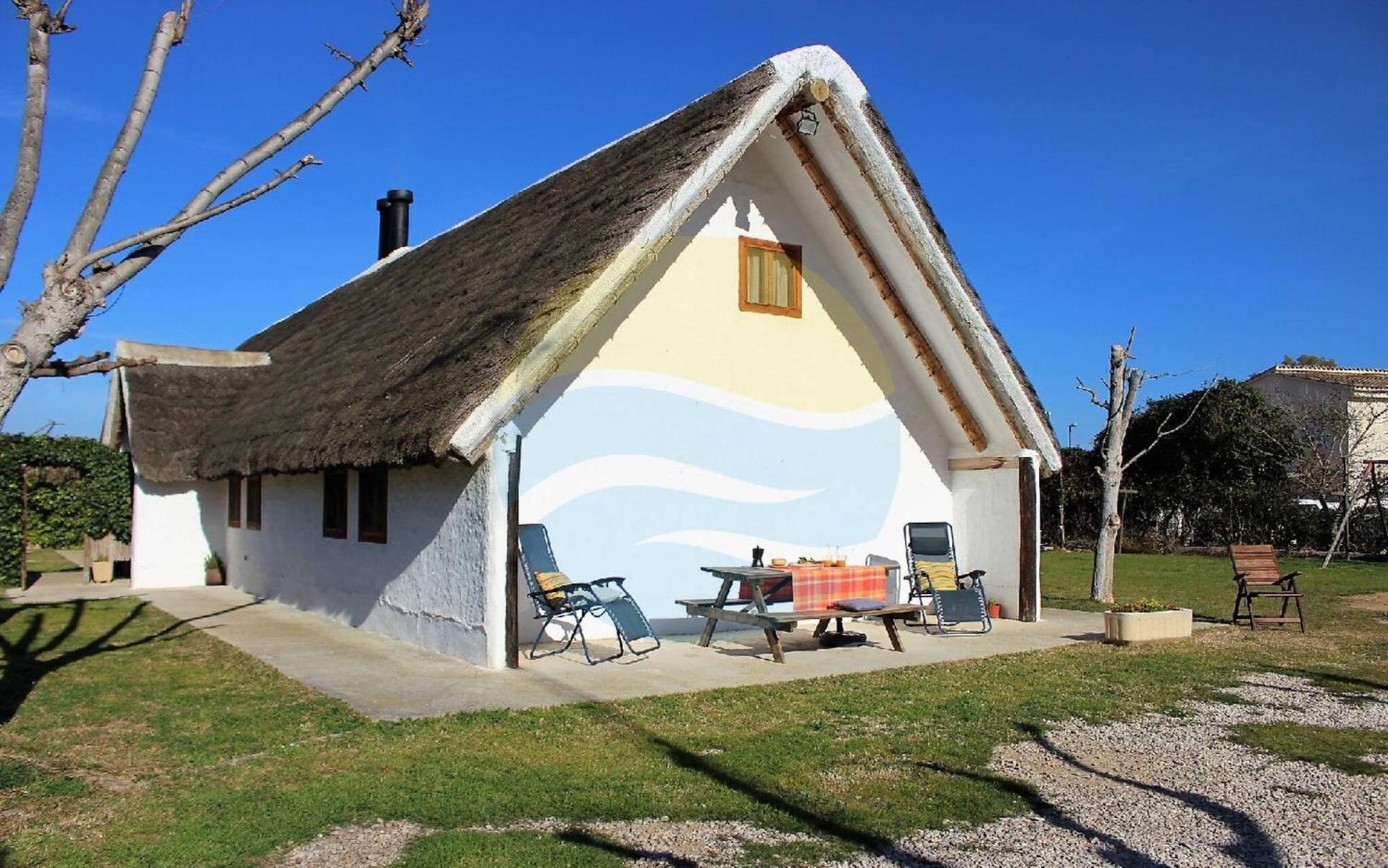Вилла Barraca Tipica Del Delta, Con Piscina, Jardin Y Barbacoa - Deltavacaciones Сан-Жауме-де-Энвежа Экстерьер фото