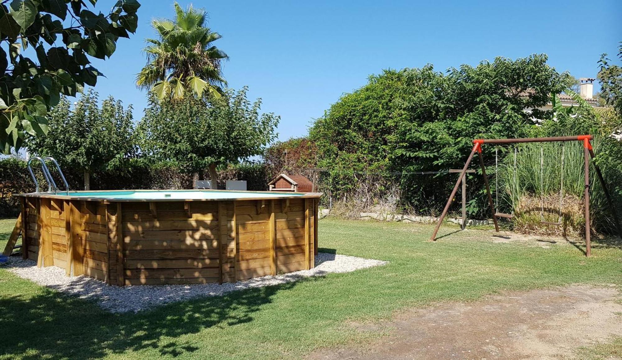 Вилла Barraca Tipica Del Delta, Con Piscina, Jardin Y Barbacoa - Deltavacaciones Сан-Жауме-де-Энвежа Экстерьер фото