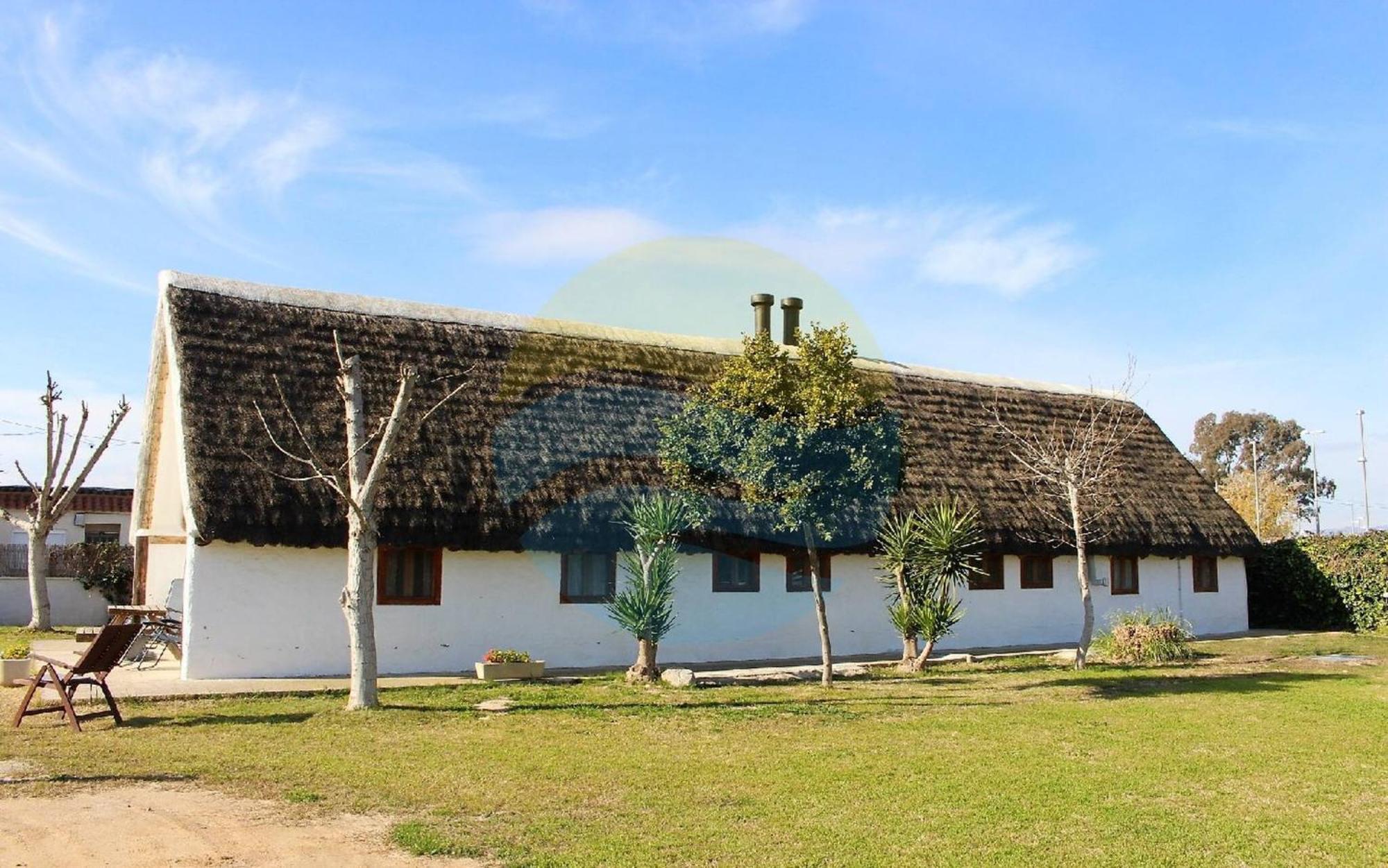 Вилла Barraca Tipica Del Delta, Con Piscina, Jardin Y Barbacoa - Deltavacaciones Сан-Жауме-де-Энвежа Экстерьер фото