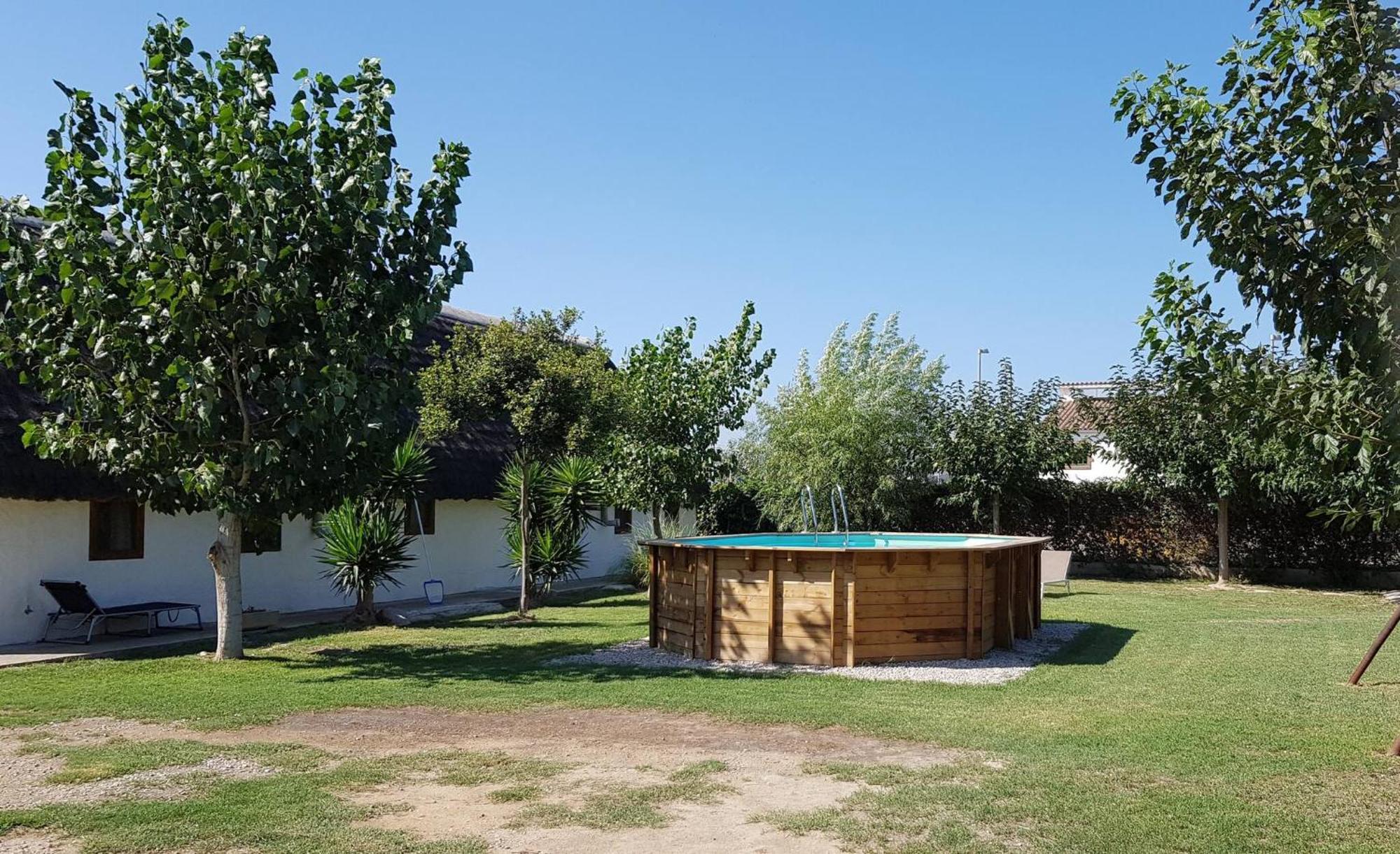 Вилла Barraca Tipica Del Delta, Con Piscina, Jardin Y Barbacoa - Deltavacaciones Сан-Жауме-де-Энвежа Экстерьер фото